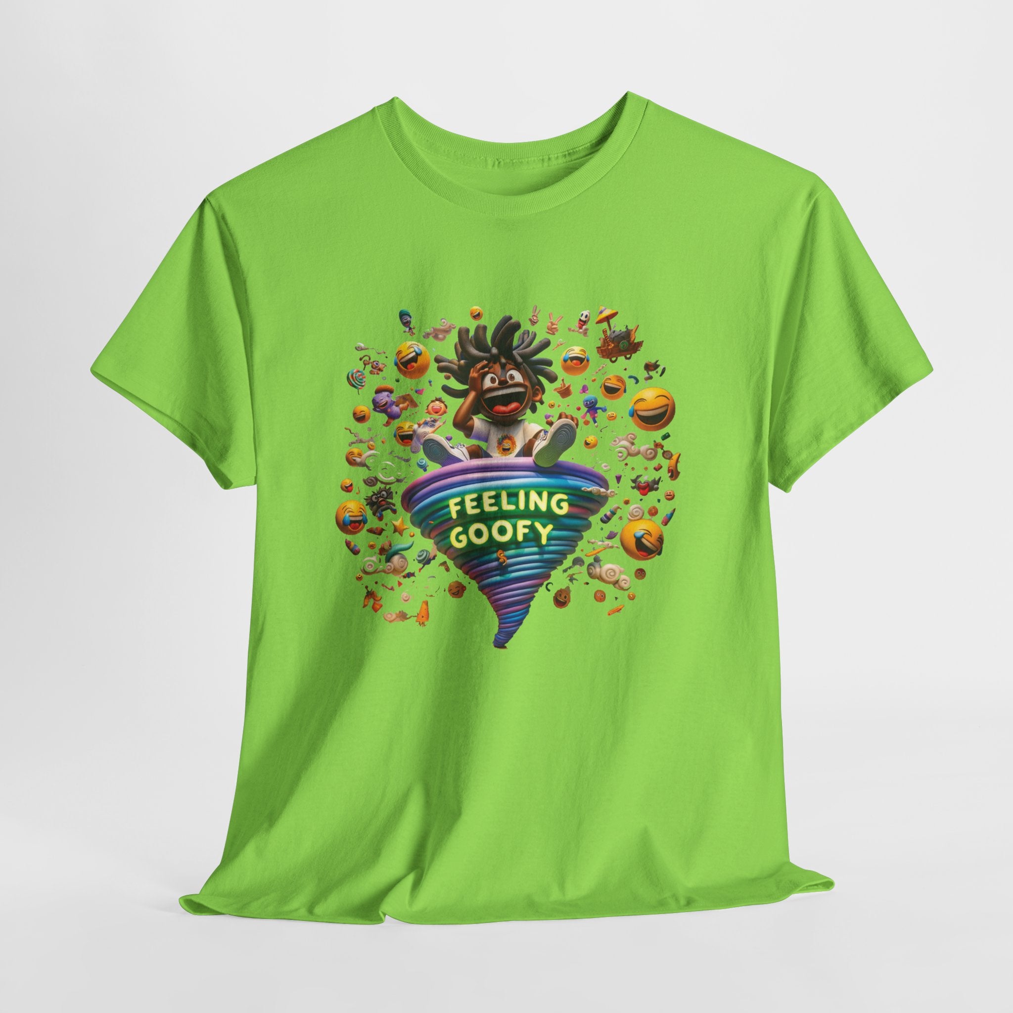 Feeling Goofy Tee (Neon Green)